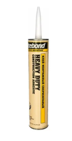 Фото для Клей TITEBOND Монтажный сверхсильный 296мл 
