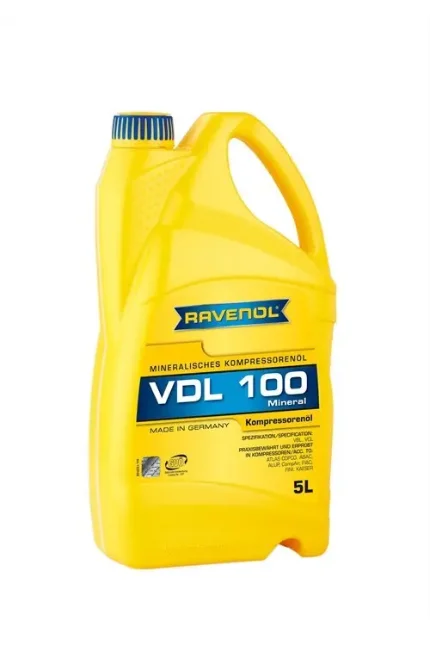 Фото для Компрессорное масло VDL100 5л RAVENOL