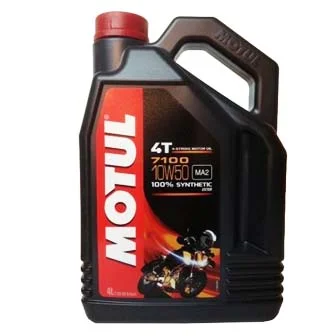 Моторное масло MOTUL 7100 4T 10w-50 SAE (4л) 104098, Франция
