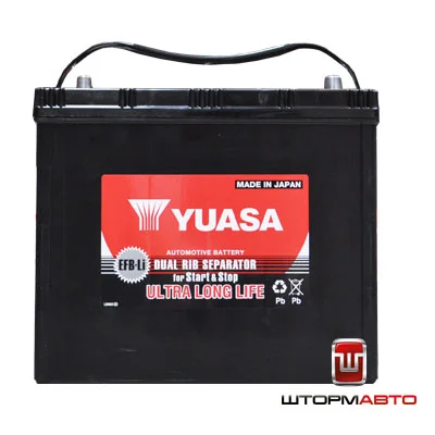 Аккумулятор YUASA EPIY-Q-85R/95D23R (66Ah) Япония