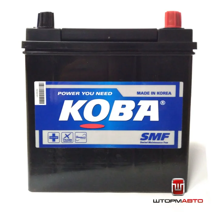 Аккумулятор KOBA MF44B19L, Корея (40 а/ч)