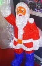 Фото для Светодиодные фигуры Санта Клаус, Снеговик