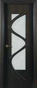 Дверь межкомнатная  Вега (венге) ПО