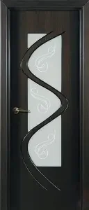 Дверь межкомнатная  Вега (венге) ПО