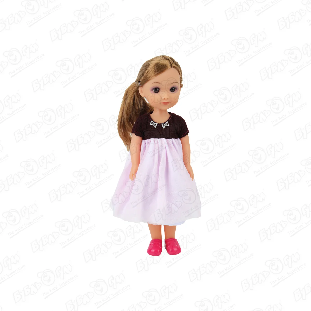 Кукла Lanson Toys Collection Dolls в черно-розовом платье и аксессуарами