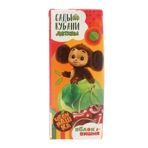 Фото для Нектар Сады Кубани вишня-яблоко 200мл с 3лет