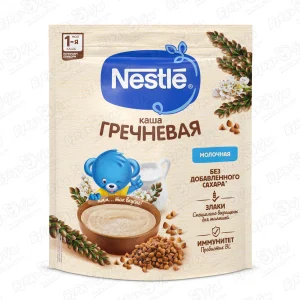 Каша Nestle молочная гречневая 200г с 4мес БЗМЖ