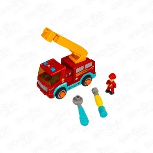 Фото для Игрушка музыкальная Lanson Toys Пожарная машина с шуруповертом