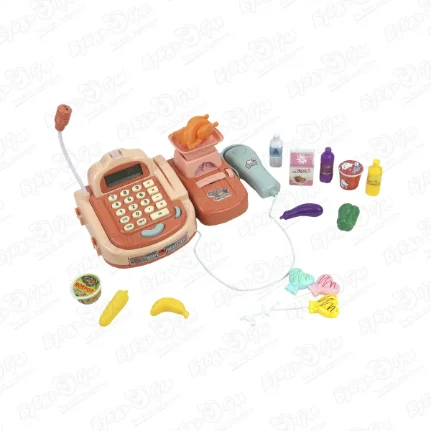 Фото для Набор игровой Lanson Toys Касса с продуктами световые звуковые эффекты