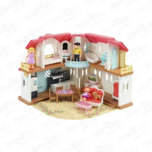 Набор игровой Lanson Toys Вилла миниатюрная с мебелью