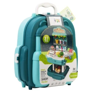 Фото для Набор игровой Супермаркет в чемодане 37предметов