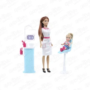 Кукла Lanson Toys Стоматолог с аксессуарами