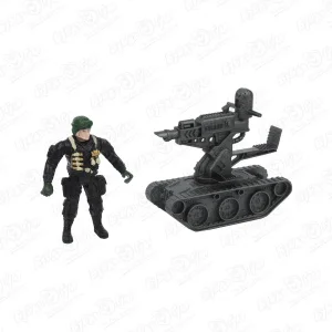 Набор игровой Lanson Toys Фигурка солдата с оружием с аксессуарами