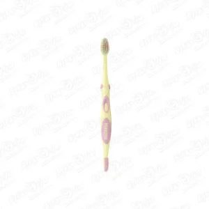 Зубная щетка HANIL мануальная морской конек розовый с 6-9лет