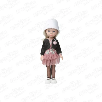 Кукла Little Milly блондинка в куртке и шапке