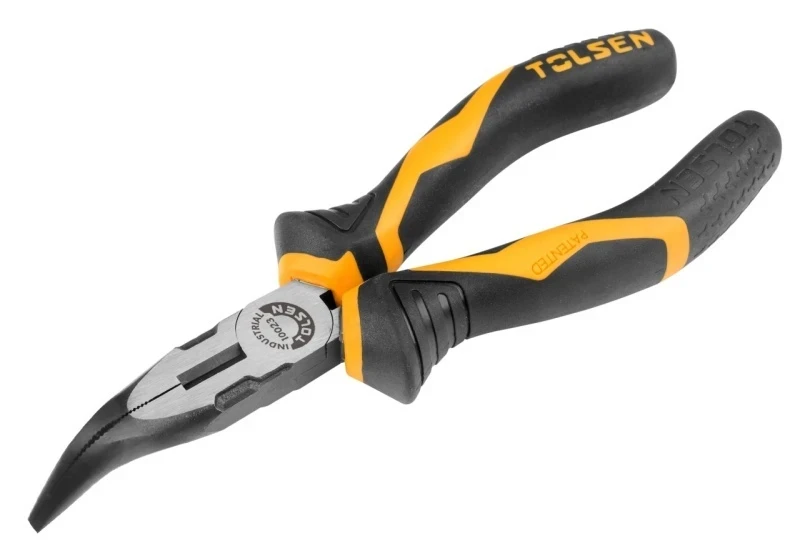 Фото для Пассатижи тонконосые "GRIPro", 160 мм, загнутые TOLSEN TT10023