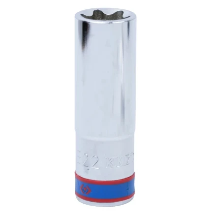 Фото для Головка торцевая TORX E-стандарт 1/2", E22. L=77мм KING TONY 427522M