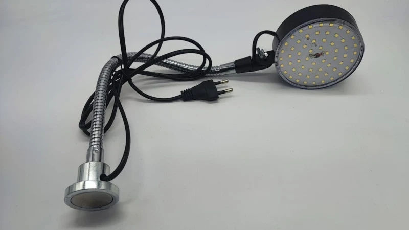 Фото для Лампа станочная магнитная светодиодная 60LED 30 см.круглая 220V БЕТА 200-006