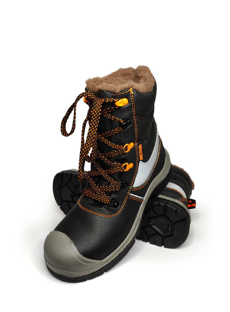 Ботинки высокие «Мистраль» (зима) HX379-CSW ПУ-НИТРИЛ, КП и АС шерстяной мех