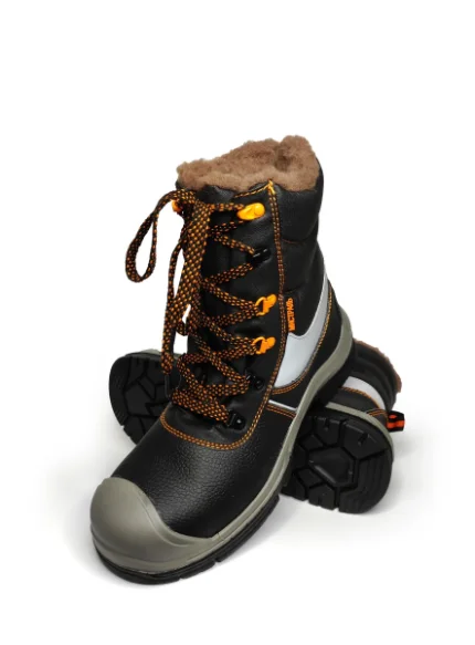 Фото для Ботинки высокие «Мистраль» (зима) HX379-CSW ПУ-НИТРИЛ, КП и АС шерстяной мех