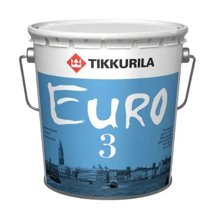 Фото для TIKKURILA Краска "Euro Matt 3" основа C 9 л