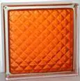 Стеклоблок Инка оранжевый 190*190*80 Glass Block