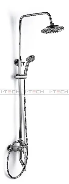 Душевой комплект (верхний душ + ручной душ + смеситель) I-TECH