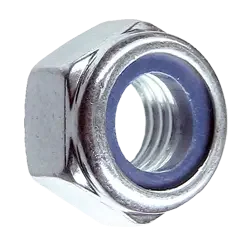Фото для Гайка с контрящим кольцом, шестигранная М8 (пакет, 14шт)