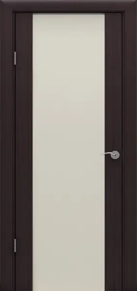 Полотно дверное Сан-Ремо венге арт-шпон стекло матовое (н) 600*2000*37 ФРЕГАТ