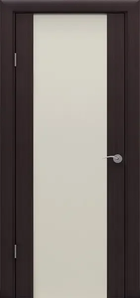 Фото для Полотно дверное Сан-Ремо венге арт-шпон стекло матовое (н) 600*2000*37 ФРЕГАТ