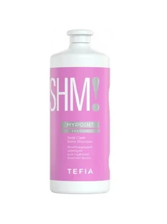 Tefia хелатирующий шампунь для глубокой очистки волос, 1000 мл