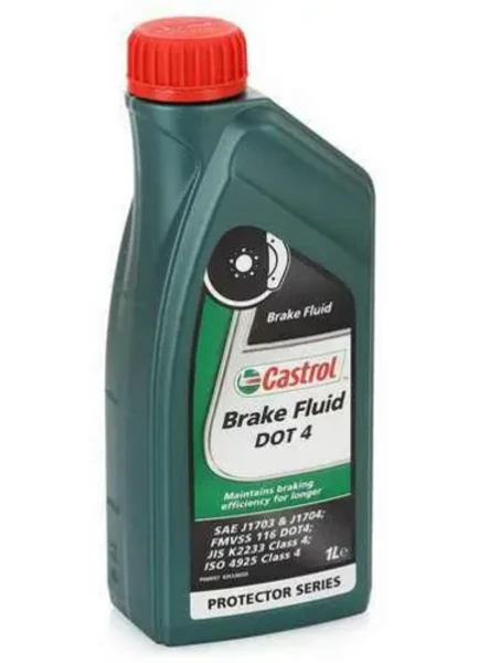 Фото для Тормозная жидкость Castrol Brake Fluid DOT4, 1 литр
