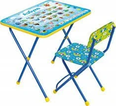 Фото для Комплект детский Познайка развивающий стол+стул мягкий