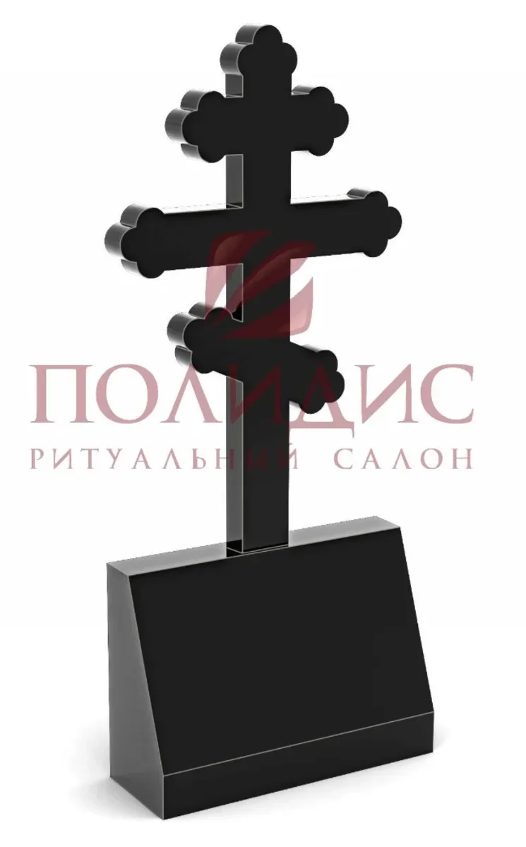 Крест PS-012 (1200*600*80), черный