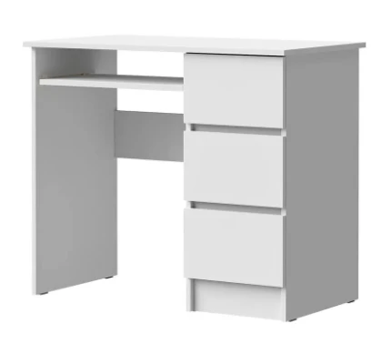 Фото для Стол письменный правый Лето МС-6 (Белый)