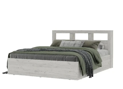 Фото для Кровать Гранд 1.6 (Дуб крафт белый)