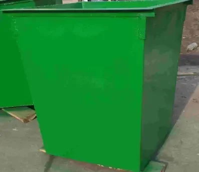 Металлический контейнер для мусора