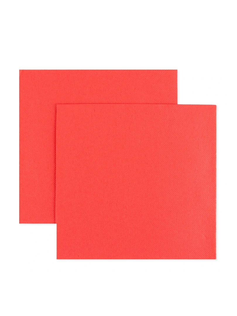 Салфетки 33х33 красные 2сл Bouquet Colour 20листов/шт 1/12 (шт=упак)