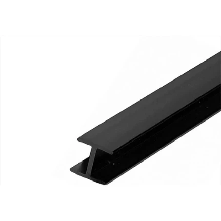 Фото для Планка для фартука соединительная Черная 1,5м