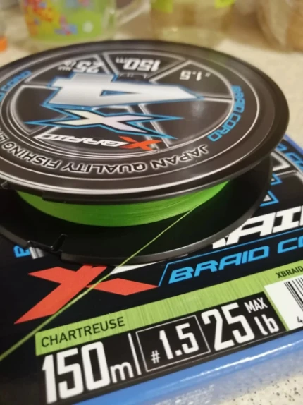 Фото для Плетеный шнур KUMYANG braid 4X 100м GREEN в ассорт