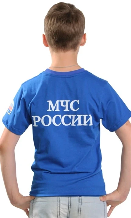 Фото для Футболка детская василек МЧС