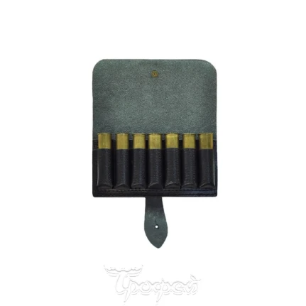 Фото для Подсумок К-20 на 7 патронов кожа (HS-ПП-3) HELIOS