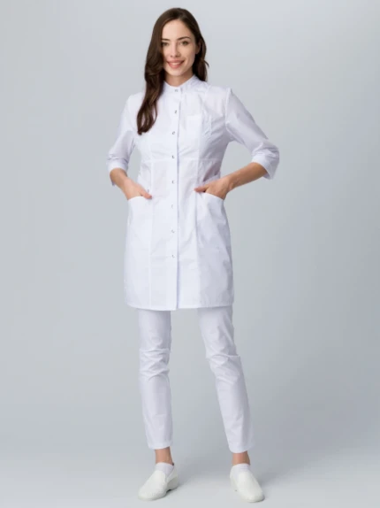 Фото для Халат СИМПЛ-001 (тк.Смесовая,120) MedLine жен