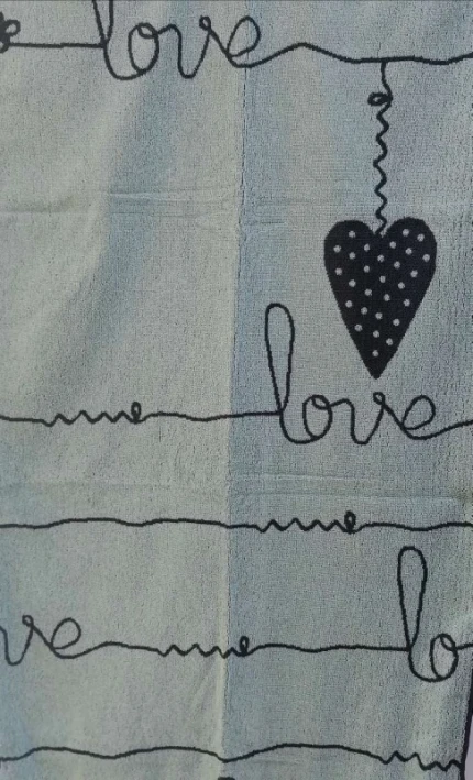Фото для Полотенце махр.67*150 Линия Love