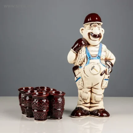 Фото для Коньячный набор "Строитель" 7 предметов 3417033