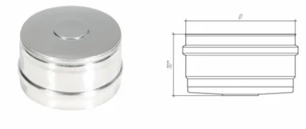 Фото для Заглушка ревизии моно 3РМ-Р 201, 0,5, D 150