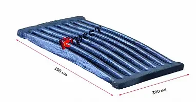 Фото для Решетка колосниковая 350х200х30 для котлов "Сибирь Гефест" КВО 30 кВт.