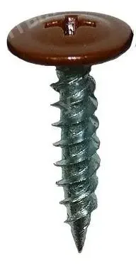 Фото для Саморез 4,2*19 п/с острый с п/ш RAL8017 шоколад