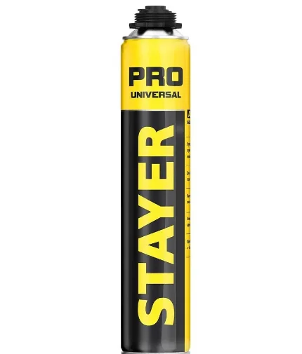 Фото для Пена монт STAYER PRO пистолетная всесезонная 750мл