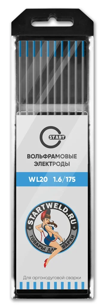 Вольфрамовый электрод WL 20 1,6/175 (голубой) WL2016175